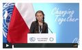 Greta Thunberg vor dem Plenum des Klimagipfels COP24