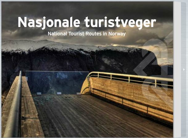 Nasjonale Turistveger - National Tourist Routes in Norway (NTR): Statens vegvesen