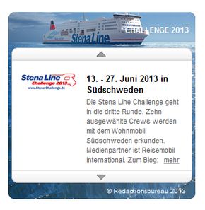 Zum Blog der Stena Line Challenge